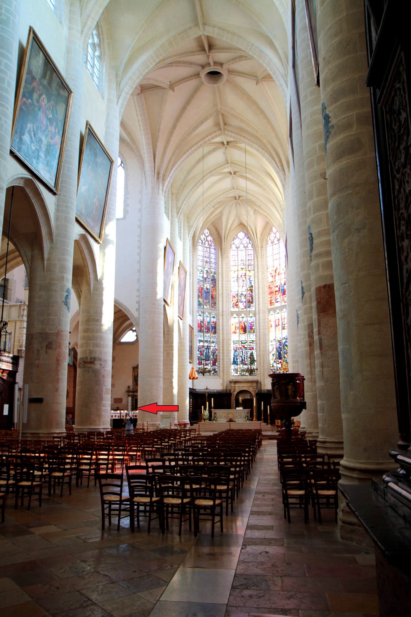 Louis Pasteur's baptismal font, Dole - 02.JPG